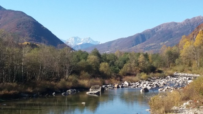 Panorama con catena Monte Rosa