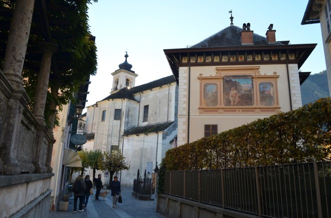 Santa Maria Maggiore - muri dipinti