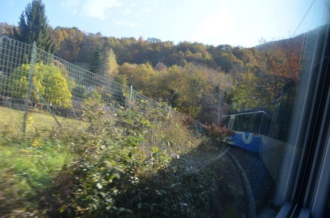 Sul treno della Vigezzina