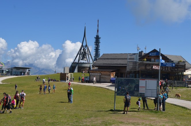 In cima al Plan de Corones