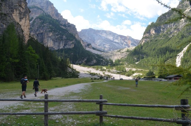 Inizio sentiero 7 Pederu Fanes