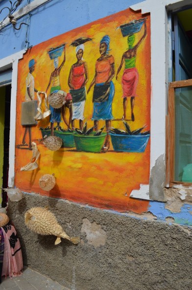 Murales Espargos Isola di Sal Capo Verde