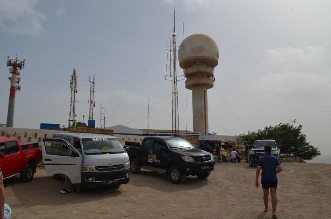 La collina dei Radar - Espargos Isola di Sal Capo Verde
