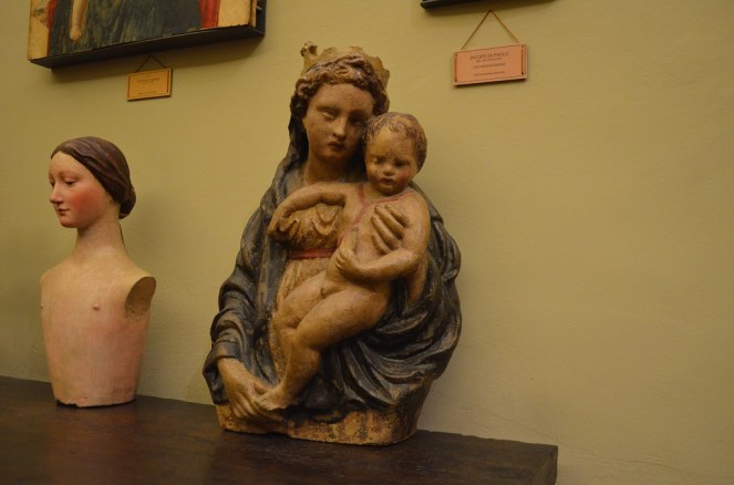 Madonna con bambino di Michele da Firenze Museo Bargellini Bologna