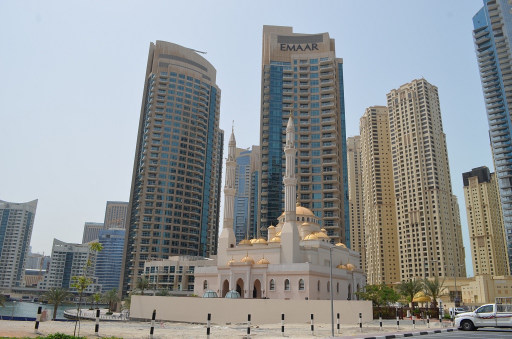 Dubai Marina e Moschea