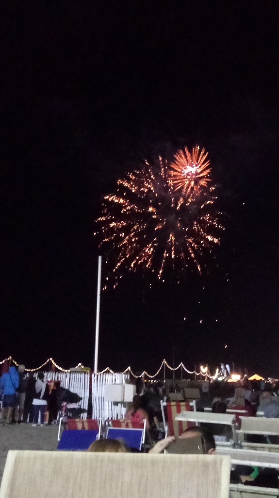 Fuochi d'artificio Rimini