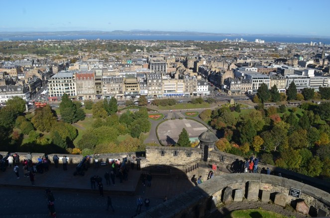Panorama dal Castello di Edimburgo