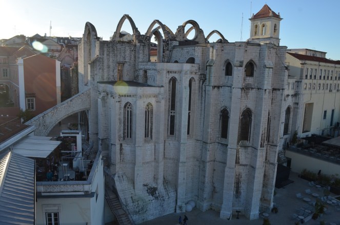 Chiesa del Convento do Carmo Lisbona