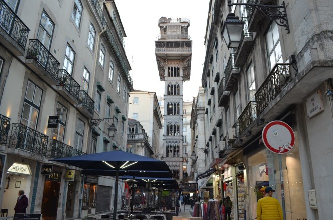 Elevator Santa Justa Lisbona