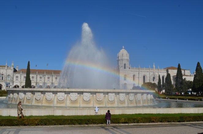 Jardim da Praca do Imperio Lisbona