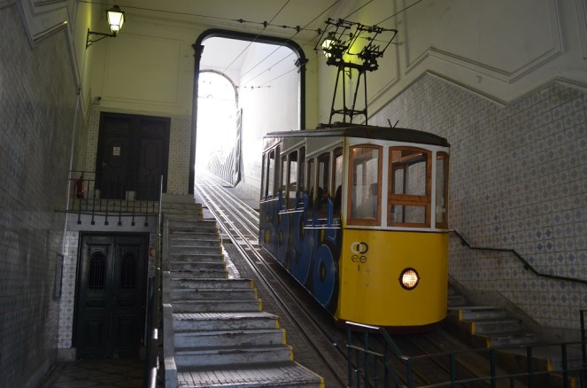 Elevador Da Bica Lisbona