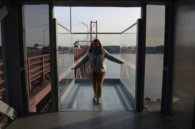 Sul ponte 25 do Abril - Lisbona