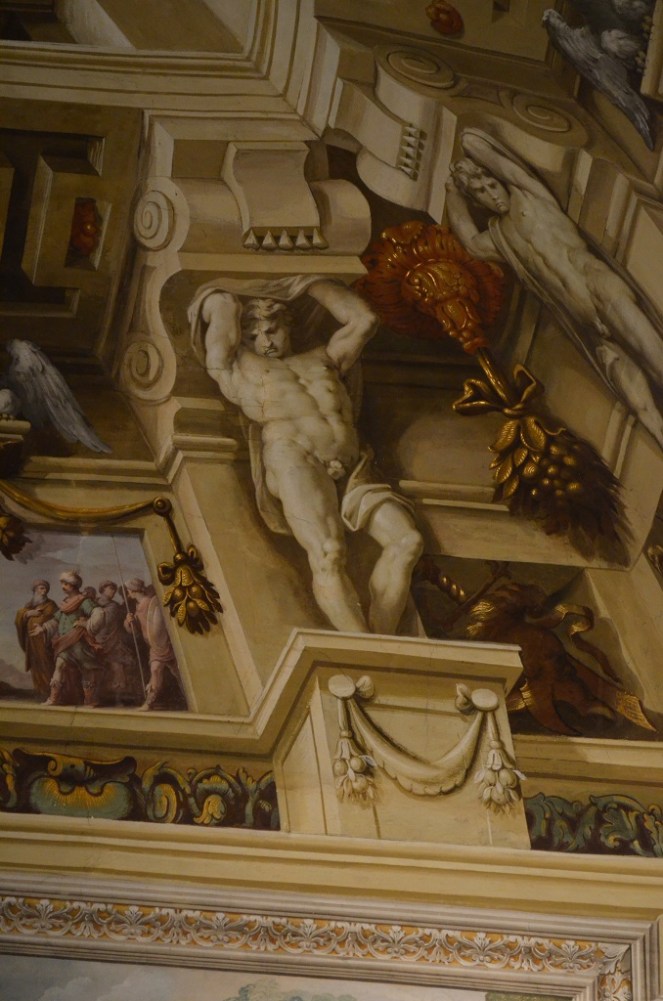 Affreschi all'interno del Palazzo di Sassuolo