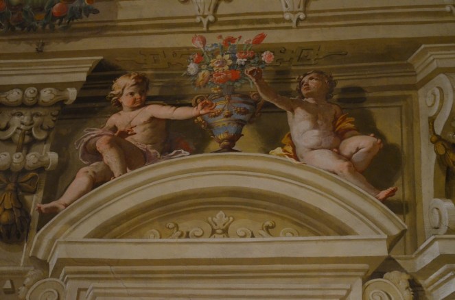 Affreschi all'interno del Palazzo di Sassuolo