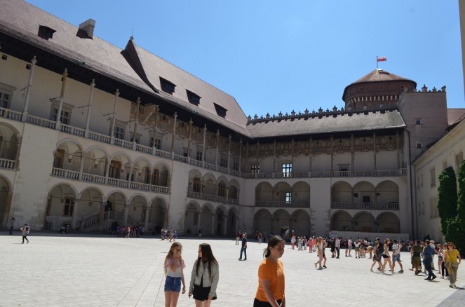 Interno Palazzo Reale di Wawel - Cracovia