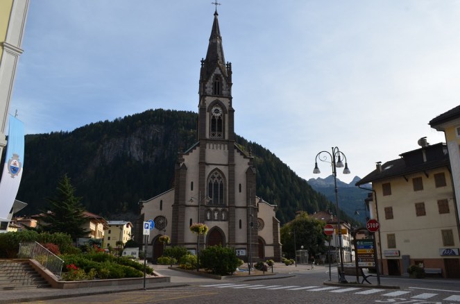 La chiesa dei Santi Filippo e Giacomo Predazzo