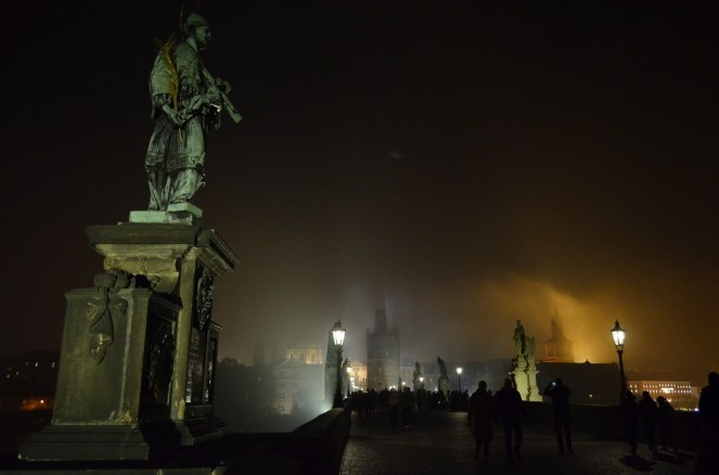 Ponte Carlo by night Praga