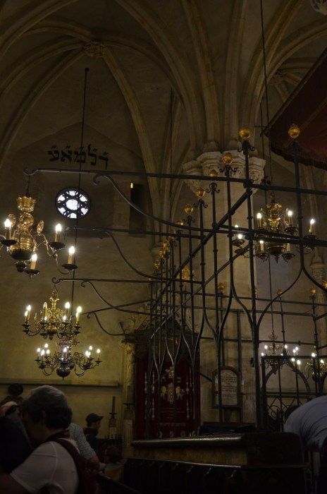 Interno Sinagoga Vecchia-Nuova - Praga
