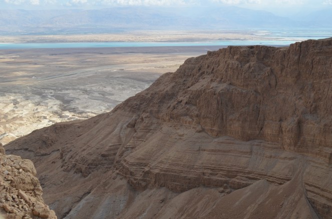 il Mar Morto visto da Masada