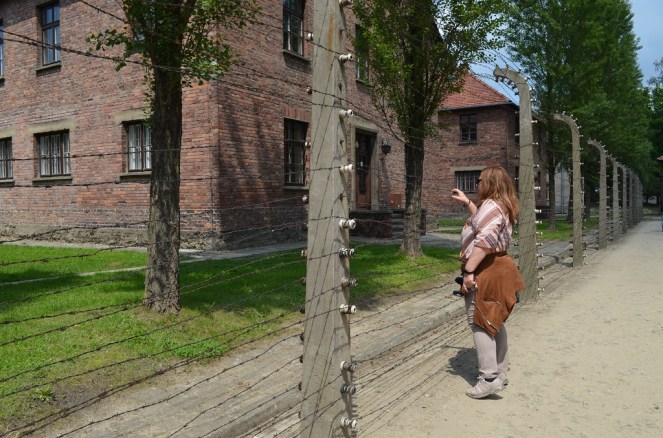 il filo spinato - Auschwitz