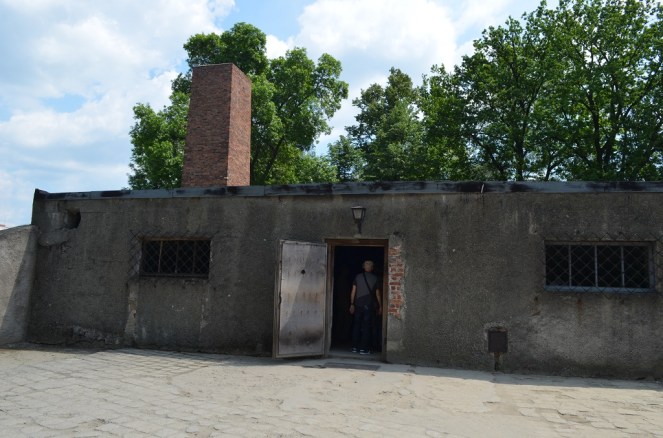 Ingresso dei forni crematori - Auschwitz