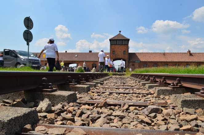 Ingresso del campo di Birkenau