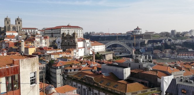 Panorama dal Miraduoro da Vitória - Porto