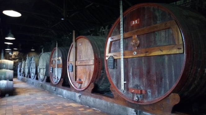 Le botti della Cantina Burmester -Vila Nova de Gaia