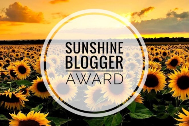 Sunshine Blogger Award 2020