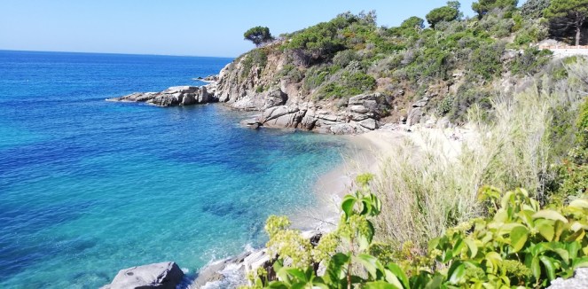 Spiaggia piccola di Cavoli
