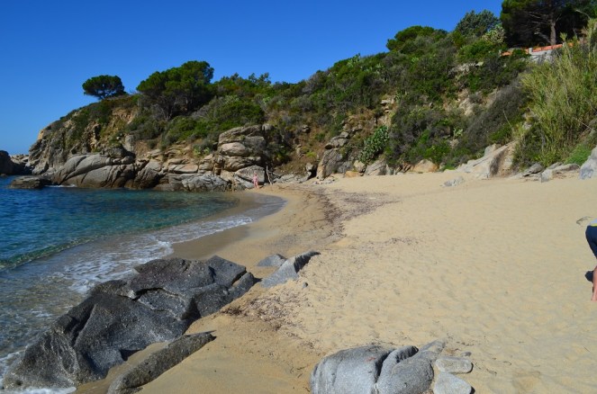 Spiaggia piccola di Cavoli