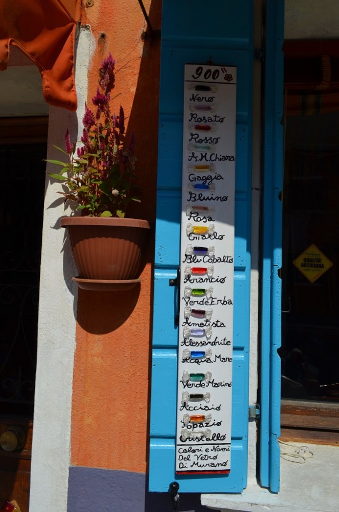 i colori delle case di Burano